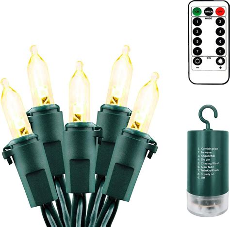 battery powered outdoor christmas lights with timer|battery operated outdoor christmas lights.